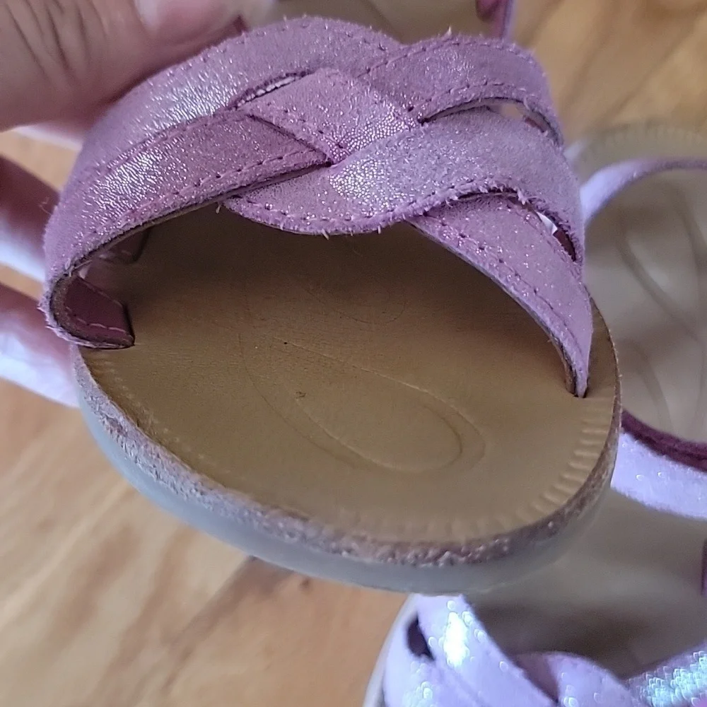 Joules Glitter Sparkle Shimmer Pink Sandals